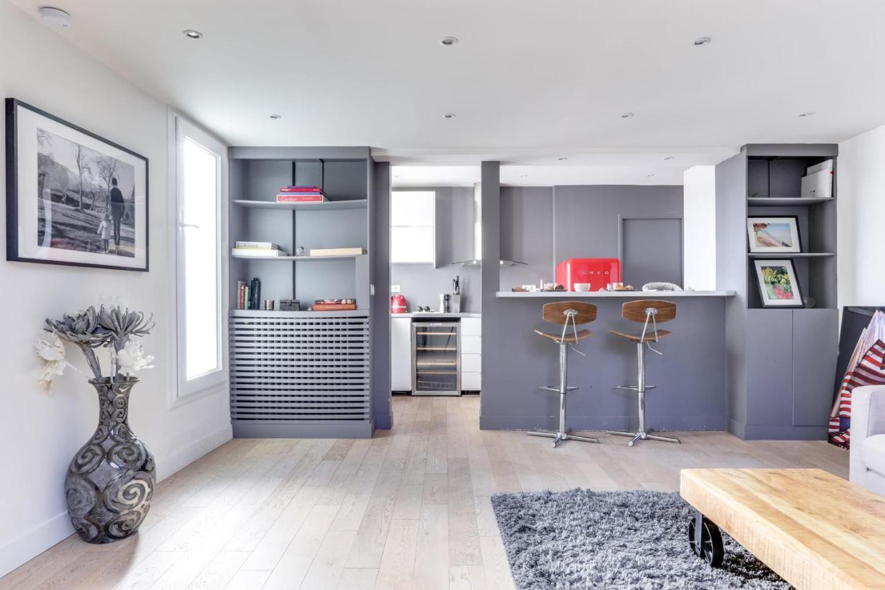 Guestready - Appartement Terrasse Vue Tour Eiffel Párizs Kültér fotó
