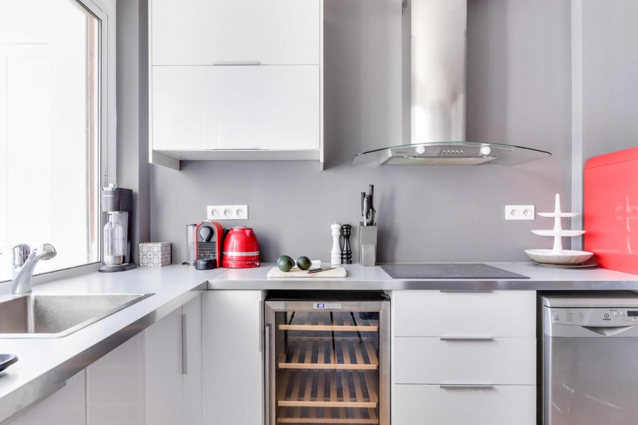 Guestready - Appartement Terrasse Vue Tour Eiffel Párizs Kültér fotó
